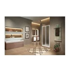 Porte Plian Lunes2.0 96 Transp - Novellini