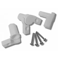 Pochette Charnières Blanche De Paroi De Baignoire Aurora 2 4 5 , Bay , Jump Novellini