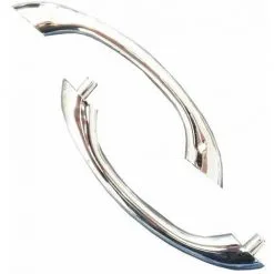 Poignée Chromée Pour Porte YOUNG 2B, Intérieur Et Extérieur Novellini