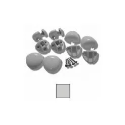 Kit De Roulements Avec Supports KING R Chromé Novellini