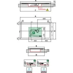 Novellini Receveur De Douche Olympic Plus 150x70 Cm Rectangulaire épaisseur 4,5 Cm | Blanc -NOVELLINI Soldes Boutique 12111183 4