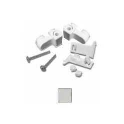 Kit Patins Coulissement YOUNG, LUNES S Gris Et Chromé Novellini