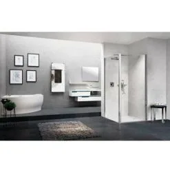 Porte De Douche Pivotante Verre Trempé - 1 Ventail - 780 à 820 Mm - Young 2.0 1B - Novellini