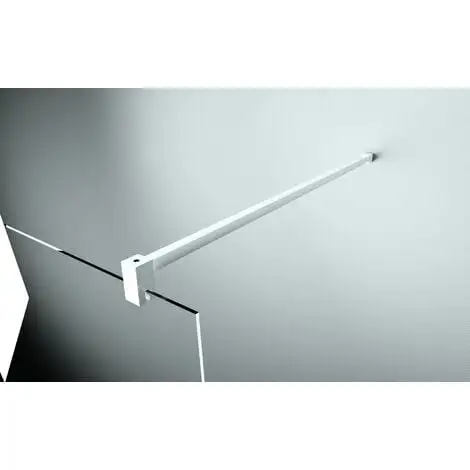 NOVELLINI Barre De Renfort 150 Cm Pour Verre 6 Et 8 Mm - Finition Profilé : SILVER 1 NOVELLINI Barre De Renfort 150 Cm Pour Verre 6 Et 8 Mm - Finition Profilé : SILVER