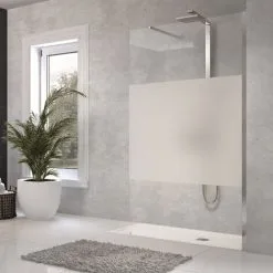 NOVELLINI Paroi De Douche SMART SMAH100-1B Verre Clair 1950mm 970-985