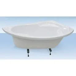 NOVELLINI Baignoire D'angle Asymétrique VOGUE - Angle à Droite - Dimensions : 165 X 85 Avec Châssis Tablier Vidage - Couleur : Blanc -NOVELLINI Soldes Boutique 27129123 4