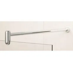 Novellini Lunes H Support Mural 150cm Chrome - Chrome