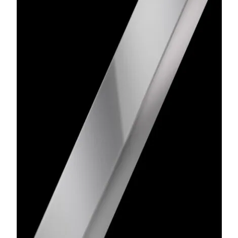 NOVELLINI Paroi Fixe GIADA H 120 Cm - Bande Satin - Silver* 5 NOVELLINI Paroi Fixe GIADA H 120 Cm - Bande Satin - Silver* – Image 5