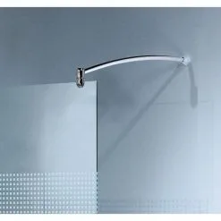 NOVELLINI Barre De Renfort 150 Cm Pour Verre 6 Mm - Finition Profilé : CHROME