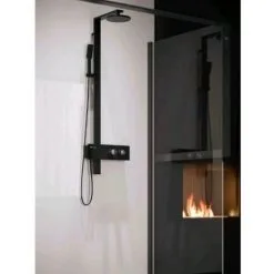 NOVELLINI Colonne De Douche Mécanique F Noir Mat