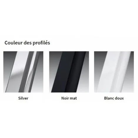 NOVELLINI Paroi KUADRA HF FRAME Avec étagères Porte-objets - Blanc 114 Cm 5 NOVELLINI Paroi KUADRA HF FRAME Avec étagères Porte-objets - Blanc 114 Cm – Image 5