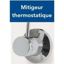 NOVELLINI Cabine De Douche CARAT 120x80 Cm Thermostatique - Version Droite -NOVELLINI Soldes Boutique 7280323 4
