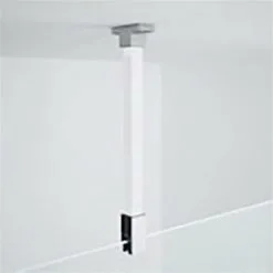 NOVELLINI Embouts De Fixation De La Barre De Renfort Au Plafond. KUADRA H - POCH.VIS /PLASTIQUE BARRE DE RENF.AU PLAFOND CHROME